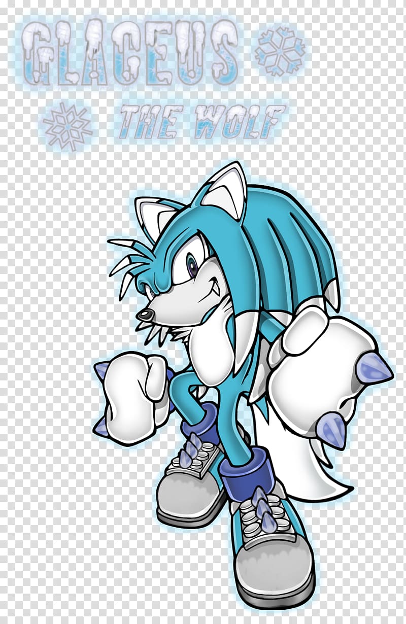 Sonic the Hedgehog Tails Sonic & Knuckles Digital art, wolf snow mountains transparent background PNG clipart