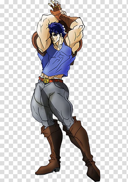 Joseph Joestar JoJo\'s Bizarre Adventure Jonathan Joestar Stand Anime,  Joseph Joestar transparent background PNG clipart