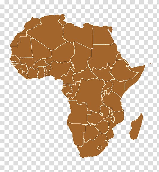 West Africa Blank map, map transparent background PNG clipart
