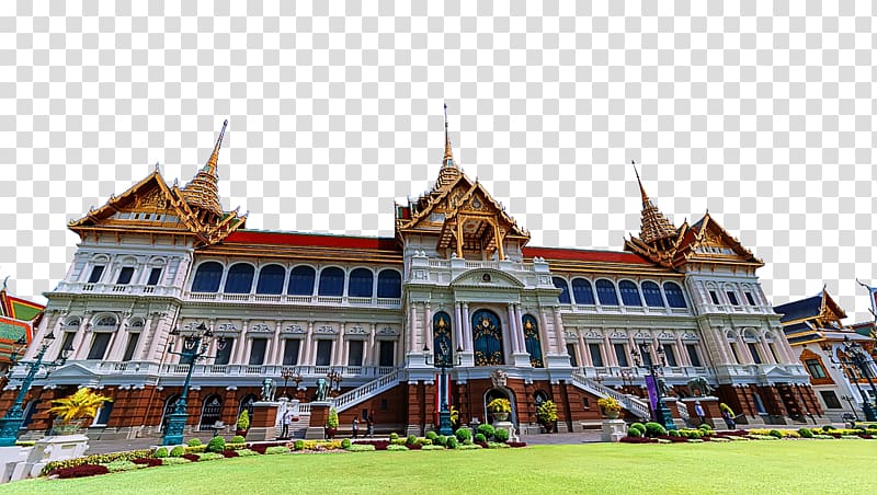 Grand Palace Temple of the Emerald Buddha Wat Arun Dusit Maha Prasat Throne Hall, Bangkok\'s Grand Palace Resorts transparent background PNG clipart