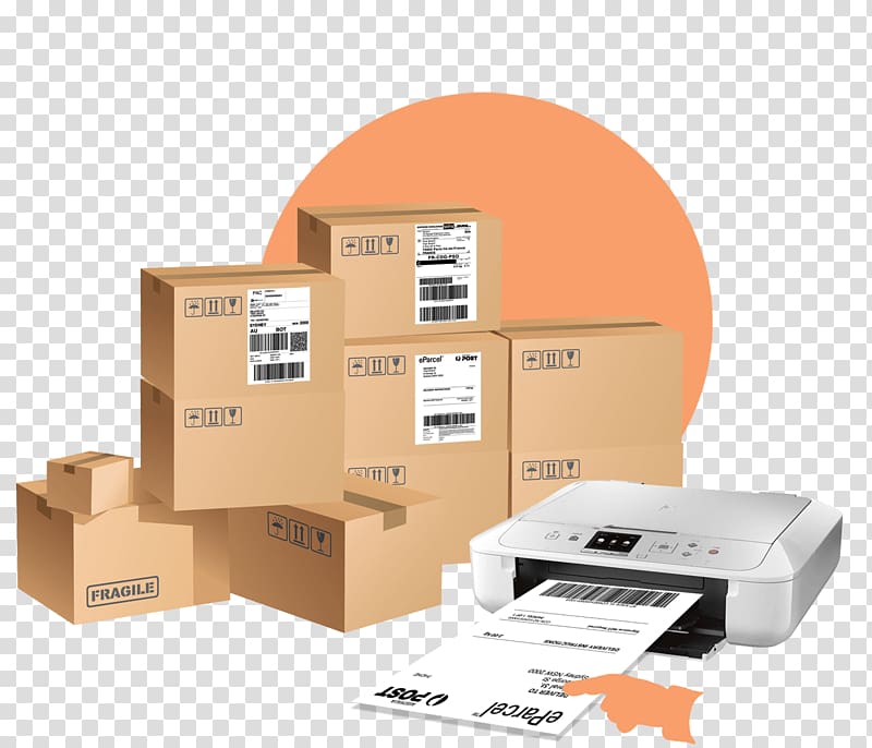 Mover Paper Cardboard box Packaging and labeling, Dispatch transparent background PNG clipart
