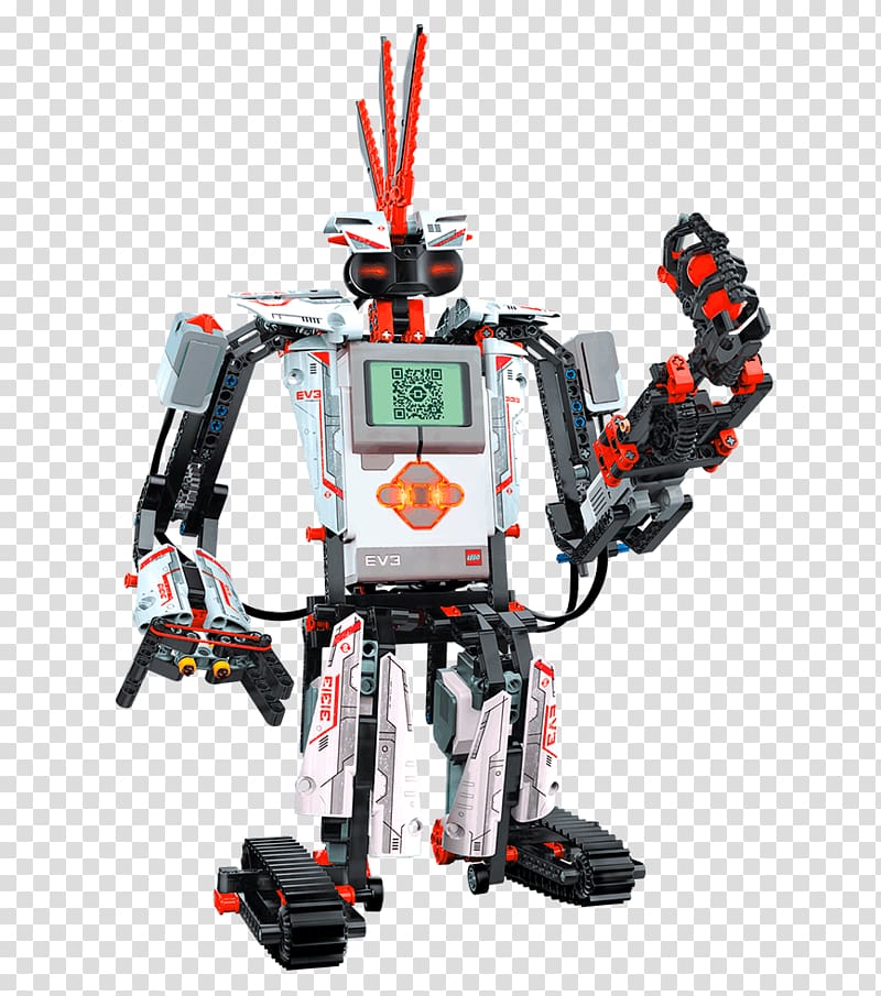 Lego Mindstorms EV3 Robot kit, robot transparent background PNG clipart