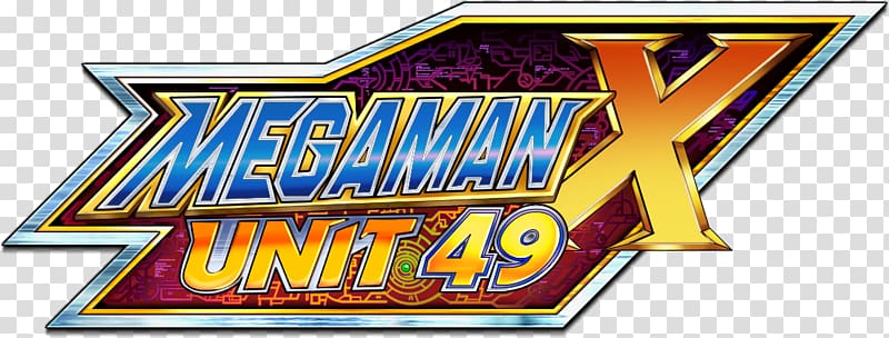 Mega Man X Video Games Logo Graphics, irregular shading transparent background PNG clipart
