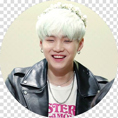 Suga BTS RUN Hair coloring Blond, Bulletproof Boy Scouts transparent background PNG clipart