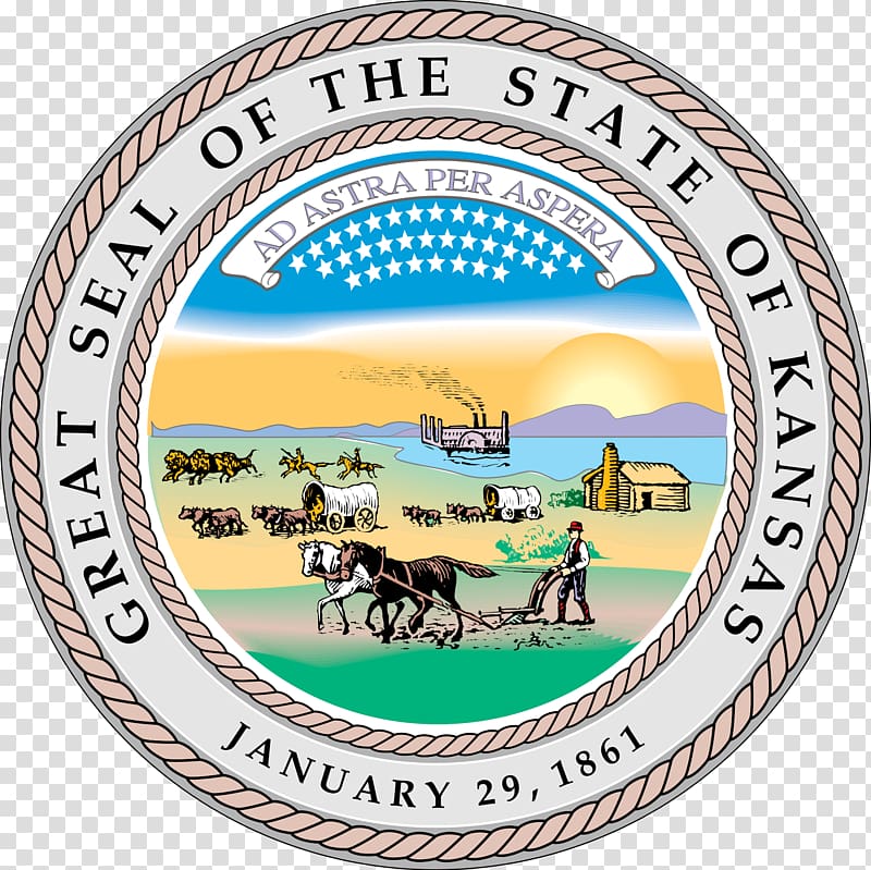 Seal of Kansas U.S. state Great Seal of the United States Lyon County, Kansas Seal of Washington, Seal transparent background PNG clipart