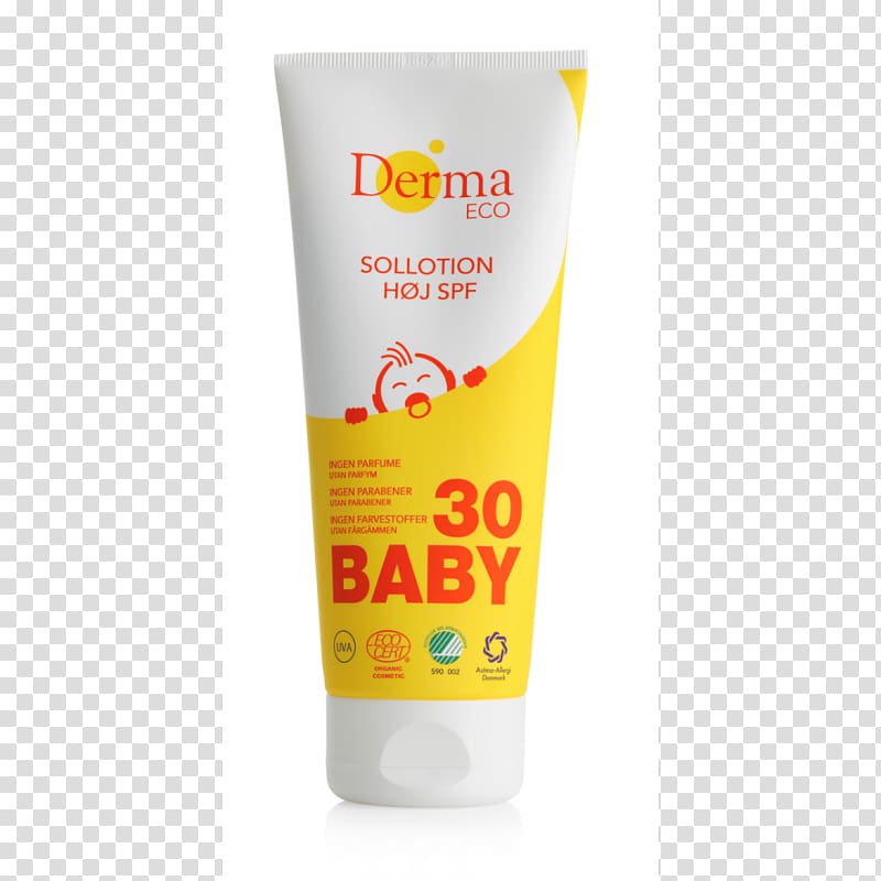 Sunscreen Lotion Factor de protección solar Cosmetics Weleda Baby Derma White Mallow Face Cream, sun lotion transparent background PNG clipart