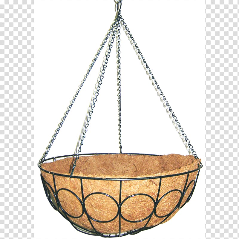 Light fixture Basket, Hanging Basket transparent background PNG clipart