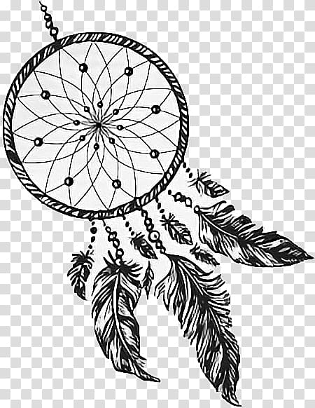 Dreamcatcher Wall decal Tattoo , dreamcatcher transparent background PNG clipart