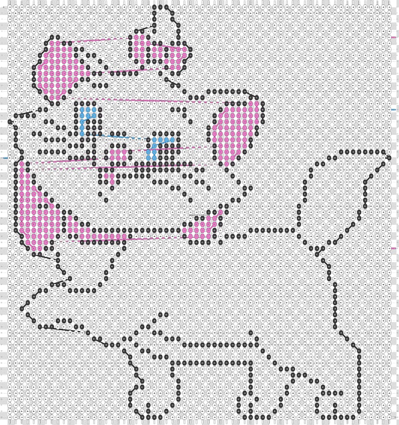 Cross-stitch Marie Pixel art Bead Pattern, ponto de Interrogação transparent background PNG clipart