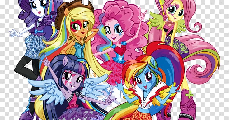 Rainbow Dash Applejack My Little Pony Equestria, My little pony transparent background PNG clipart