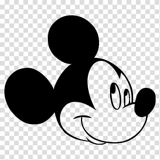 Mickey Mouse Minnie Mouse Silhouette , Mickey Mouse transparent background PNG clipart