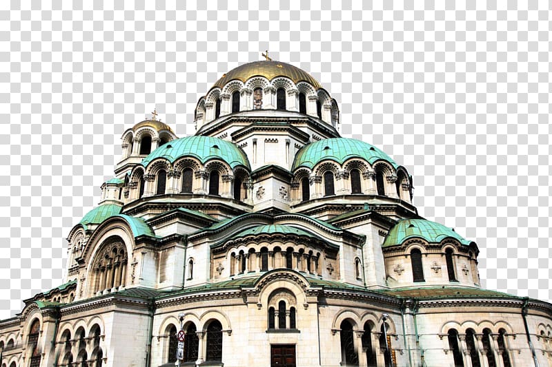 Alexander Nevsky Cathedral, Sofia Bratislava Airport Byzantine Revival architecture, Sophia Cathedral transparent background PNG clipart