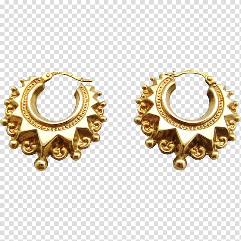 Earring Jewellery Victorian era Carat Silver, Jewellery transparent background PNG clipart