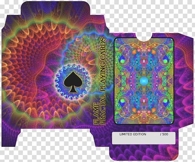 Playing card Spades Fractal flame Card game, others transparent background PNG clipart