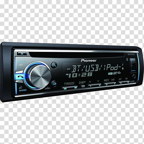 Car Vehicle audio Radio receiver ISO 7736 Pioneer DEH X3800UI, car transparent background PNG clipart