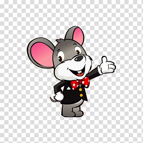 Muroidea Cartoon, Hand painted gray mouse transparent background PNG clipart