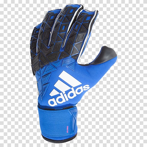 Lacrosse glove Adidas Cobalt blue, Goalkeeper Gloves transparent background PNG clipart
