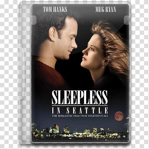 Tom Hanks Sleepless in Seattle Meg Ryan When Harry Met Sally... Film, Sleepless transparent background PNG clipart
