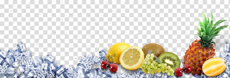 assorted fruits, Ice cream Fruit Lemon Auglis, Fruit ice lemon transparent background PNG clipart