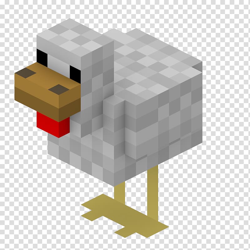 Minecraft: Pocket Edition Chicken as food Mob, others transparent  background PNG clipart | HiClipart