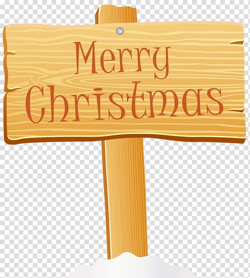 merry Christmas wood signboard illustration, Christmas Sign , Merry Christmas Wooden Sign transparent background PNG clipart