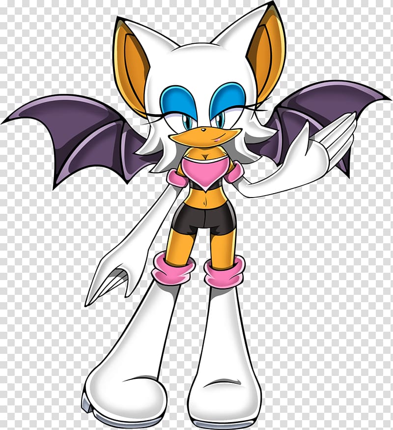 Rouge the Bat Knuckles the Echidna Tails Shadow the Hedgehog, bat transparent background PNG clipart
