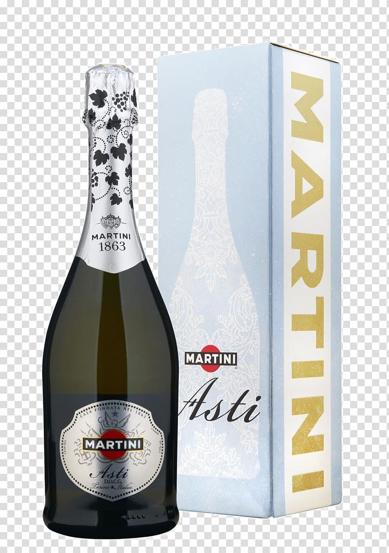 Champagne Asti DOCG Sparkling wine Martini, champagne transparent background PNG clipart