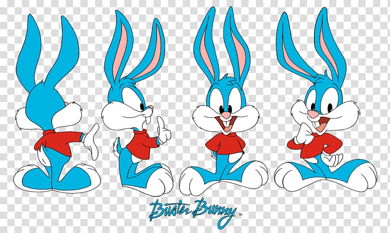 Buster Bunny Cartoon Model sheet, others transparent background PNG clipart