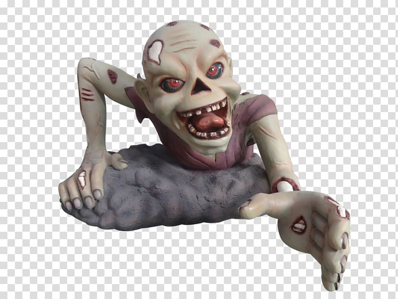 Pro Ostsee GmbH Zombie Crawling Sculpture Statue, zombie transparent background PNG clipart