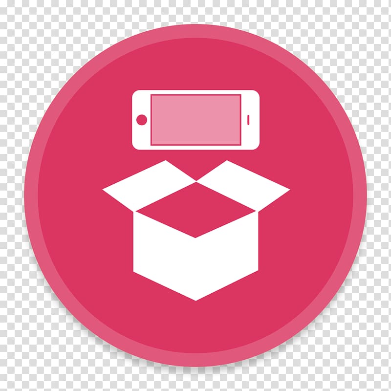 pink symbol brand, iFunBox transparent background PNG clipart