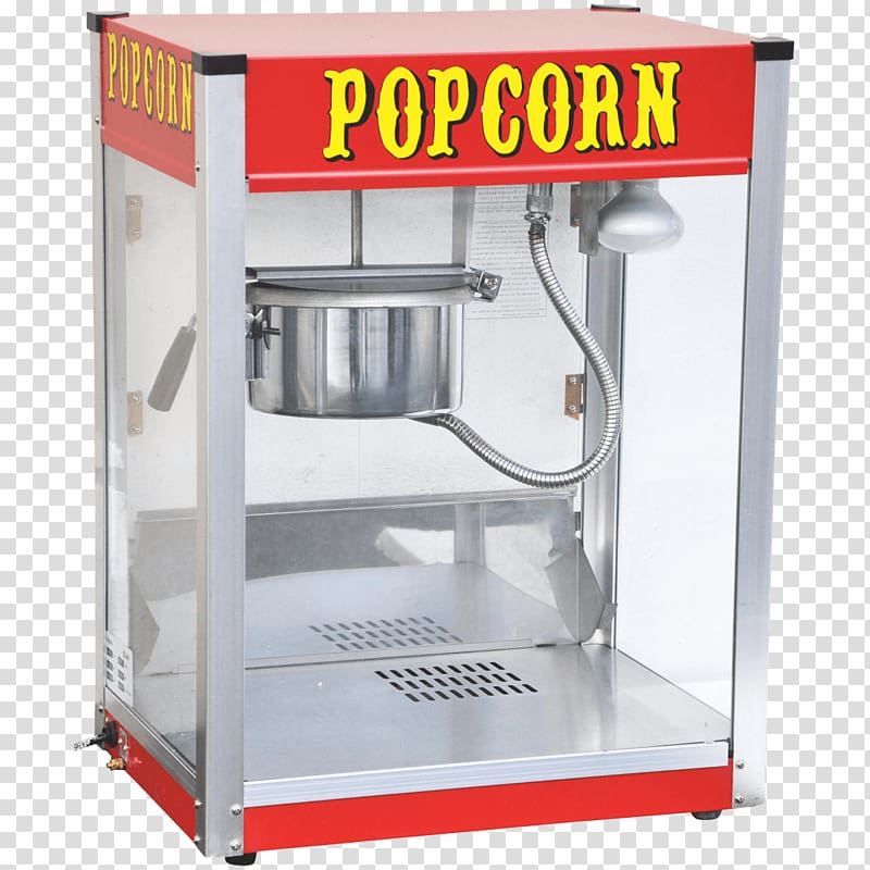 Popcorn Makers Kettle corn Cotton candy Machine, popcorn transparent background PNG clipart