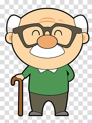 great grandfather faces clip art