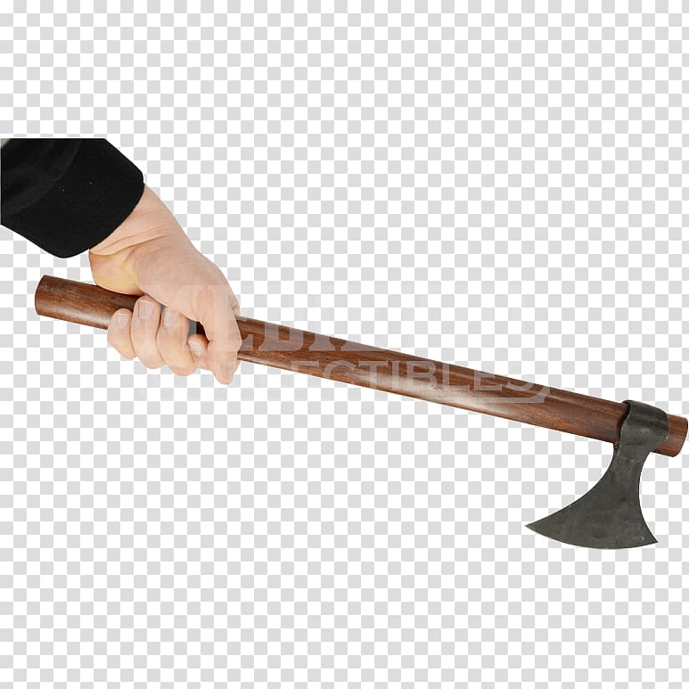 Throwing axe Middle Ages Battle axe Weapon Splitting maul, weapon transparent background PNG clipart