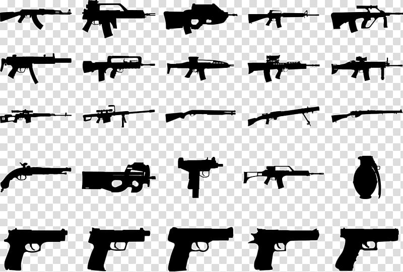 Firearm Rifle Pistol AK-47 , weapon transparent background PNG clipart