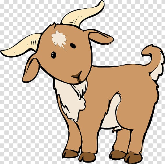 Goat Cartoon Drawing Animation , goat transparent background PNG clipart