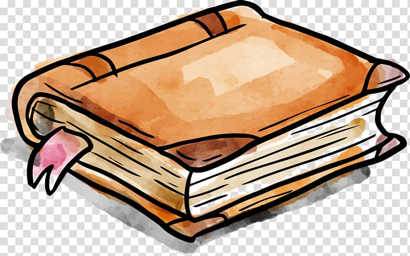 Vecteur , hand-painted books transparent background PNG clipart