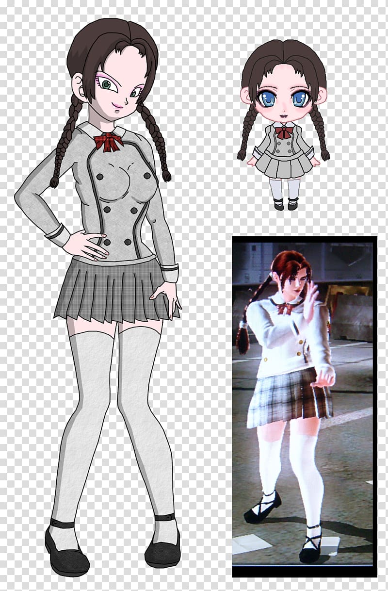 Tekken 6 School uniform Costume design Lili Mangaka, school transparent background PNG clipart
