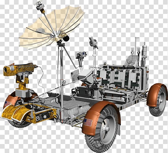 Apollo program Apollo 15 Lunar rover Lunar Roving Vehicle, Space craft transparent background PNG clipart