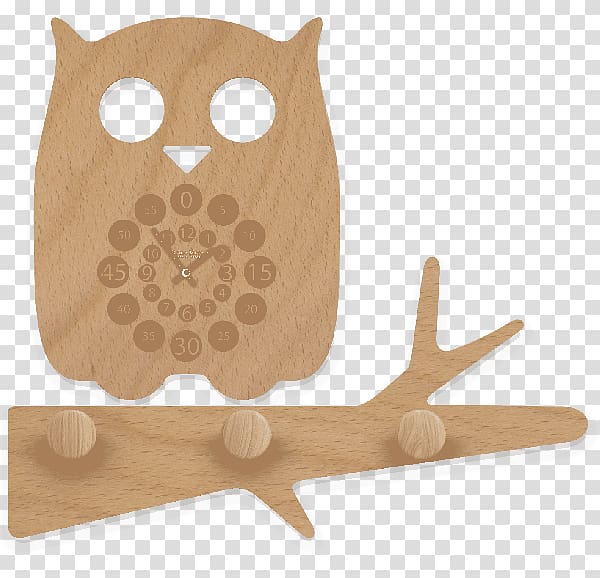 Owl Wood Clock Architecture, owl transparent background PNG clipart