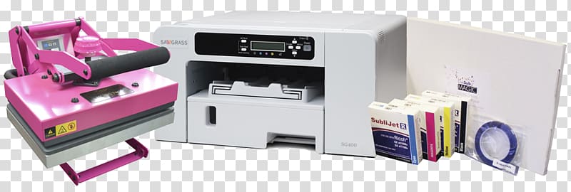 Dye-sublimation printer Heat Press Nation Sawgrass Virtuoso SG400 Complete Sublimation Printer Kit Printing, printer transparent background PNG clipart