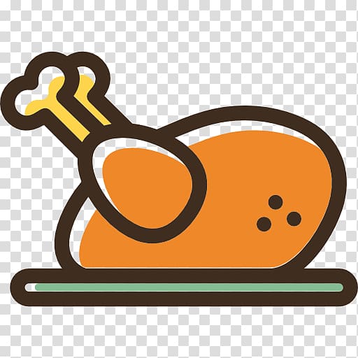 Roast chicken Chicken Leg Fried chicken Icon, A delicious chicken transparent background PNG clipart