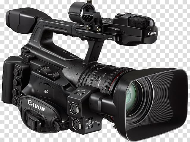 Canon XF300 Canon XF305 Camcorder High-definition television, Gy transparent background PNG clipart