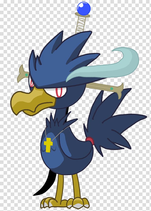 Dracule Mihawk Murkrow Honchkrow Pokémon , chicken transparent background PNG clipart