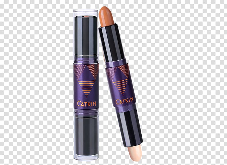 Foundation Lipstick, Supple skin care beauty powder pen transparent background PNG clipart