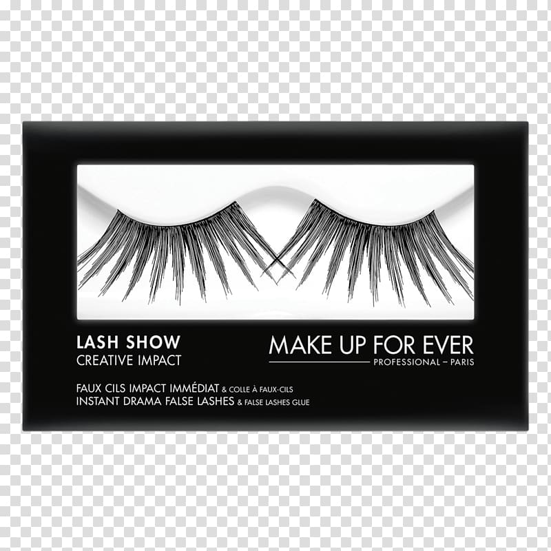 Eyelash extensions Cosmetics Make Up For Ever Eye Shadow, creative makeup beauty transparent background PNG clipart