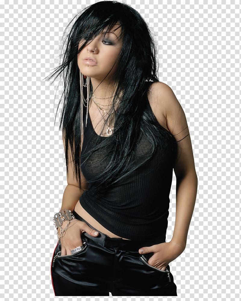 Christina Aguilera Justified and Stripped Tour Music Singer Justin & Christina, gothic transparent background PNG clipart