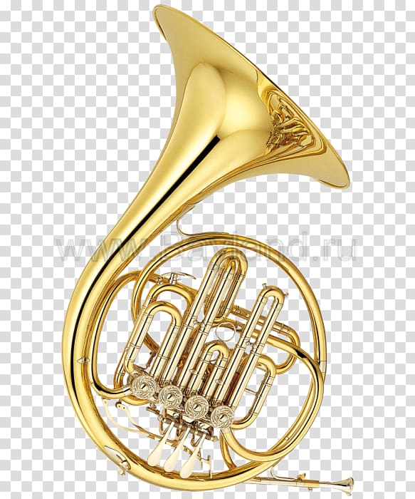 Saxhorn French Horns Cornet Mellophone Tuba, musical instruments transparent background PNG clipart