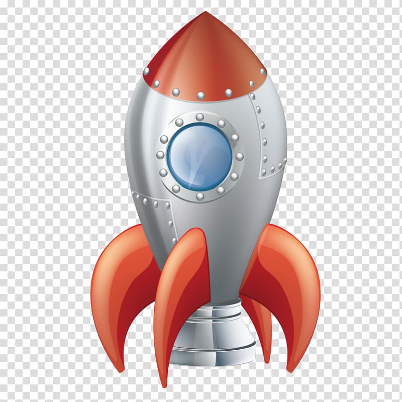 Flight Rocket Outer space , Cartoon rocket transparent background PNG clipart