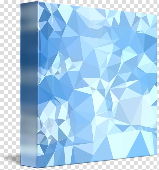 Blue Polygon Geometry Triangle Rectangle, polygon border transparent background PNG clipart