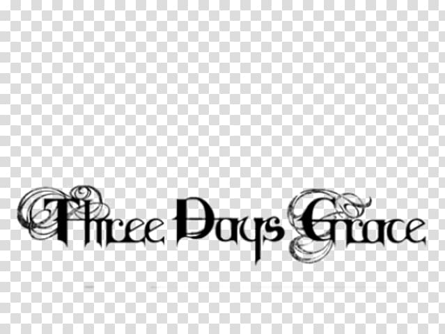 Three Days Grace Logo Pain (+ Acoustic), Single Font, transparent background PNG clipart